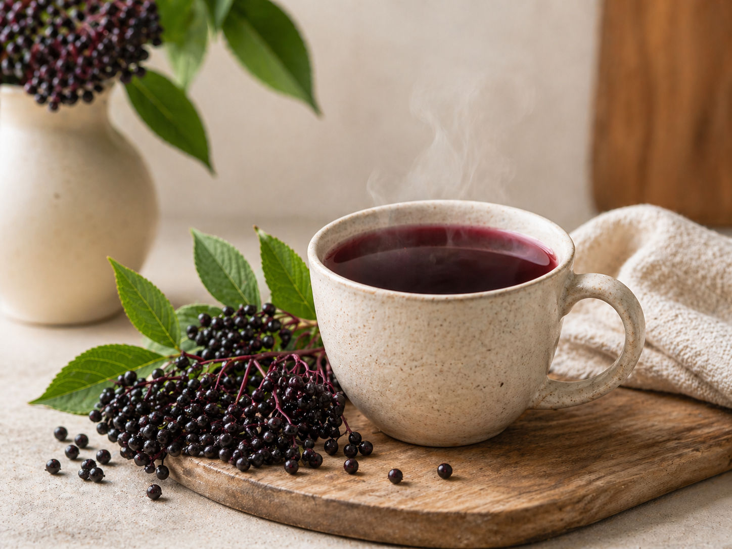 Elderberry tea recipe