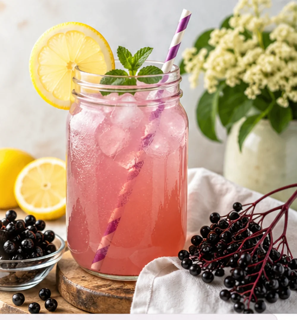 Elderberry lemonade recipe
